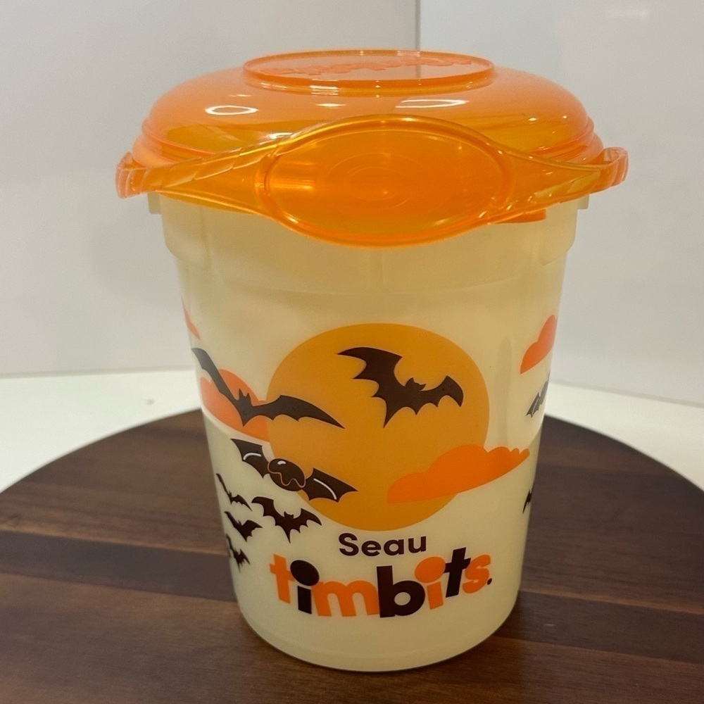 Tim Hortons Timbits Glow in the Dark Bucket